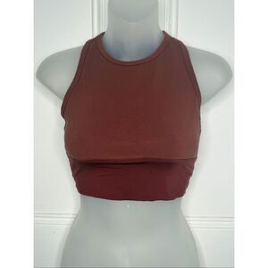 Hard Tail Sports Bra Burgundy Small